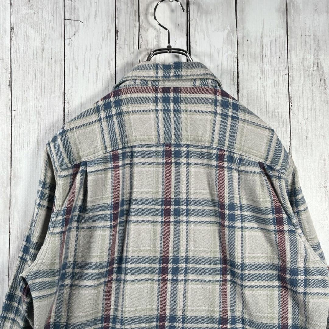 Patagonia パタゴニア フィヨルドフランネルシャツ グレー チェック S