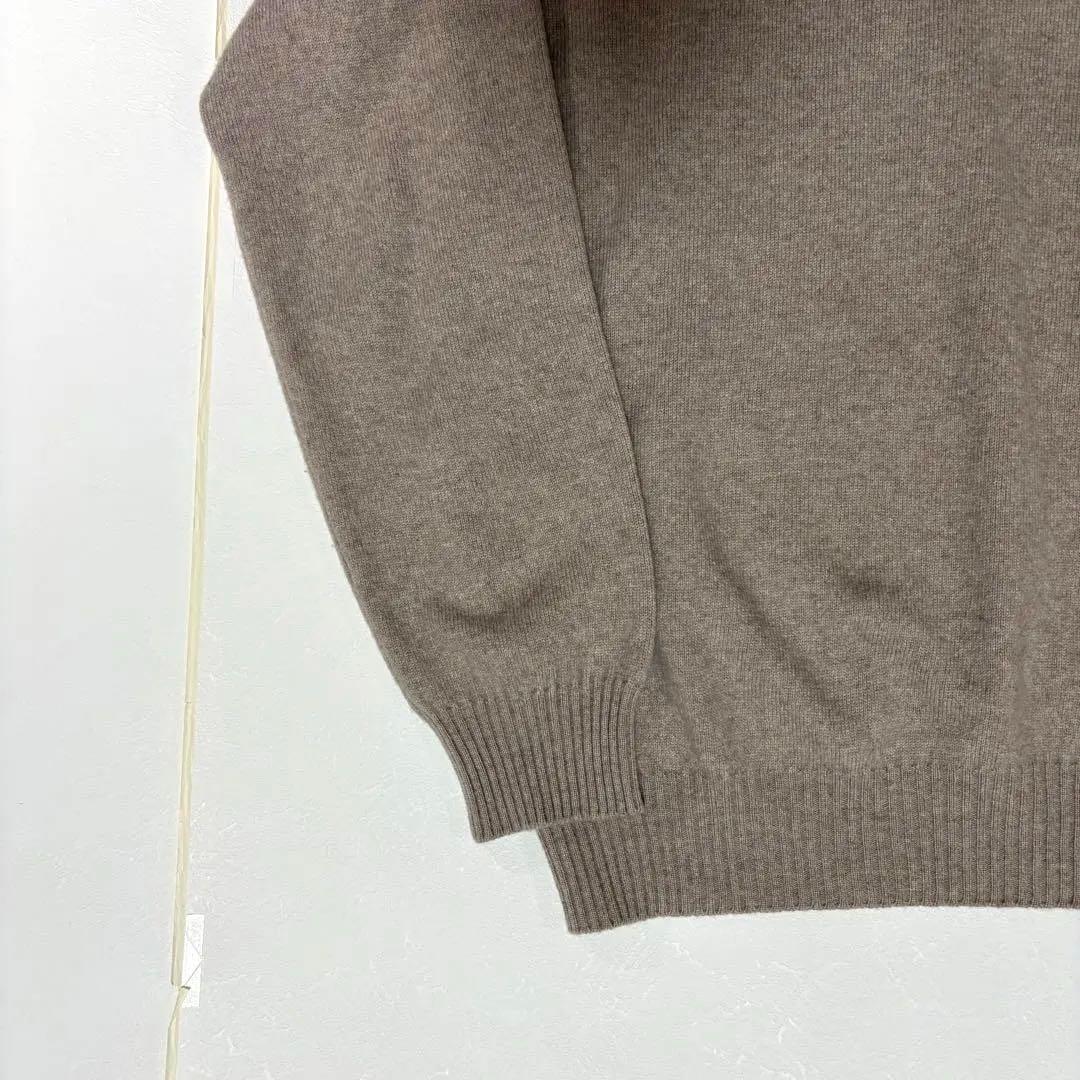 【美品】セッテフィーリ カシミア クルーネックニット 48 カシミヤ混 伊製