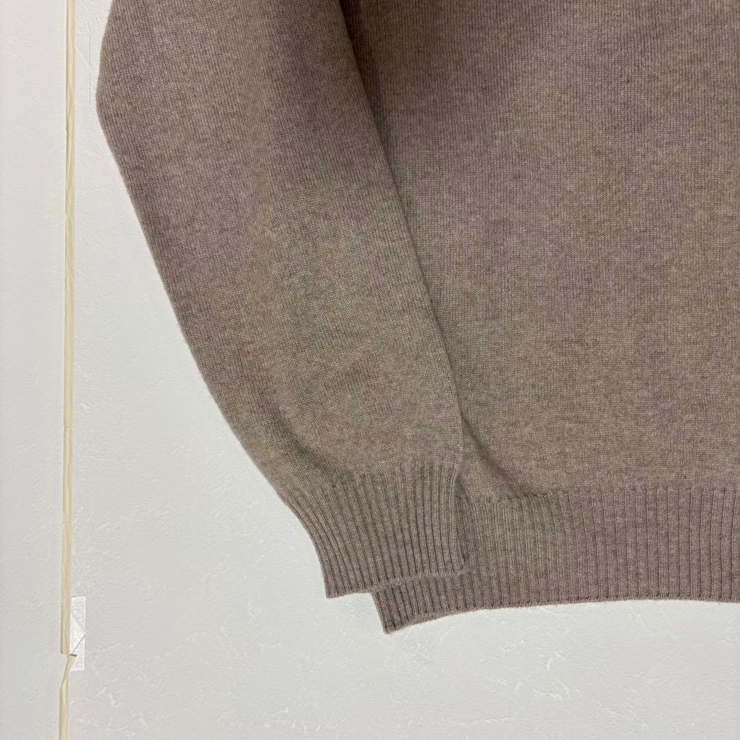 【美品】セッテフィーリ カシミア クルーネックニット 48 カシミヤ混 伊製