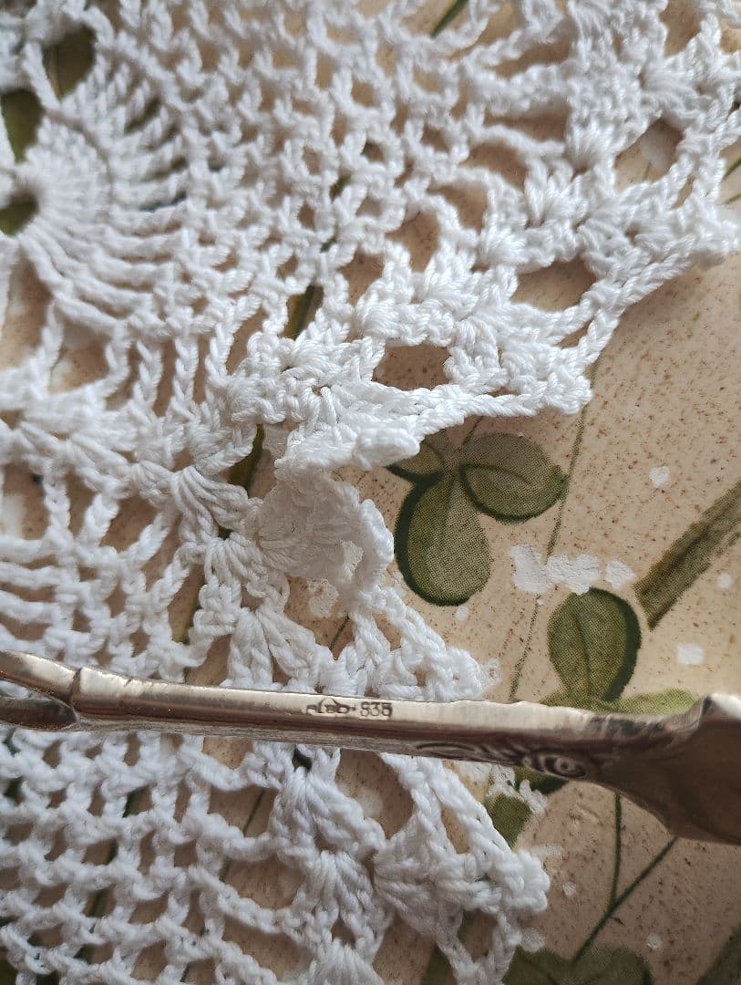 ヒルデスハイムローズ　バラ装飾ヴィンテージフォーク5本セット　刻印あり