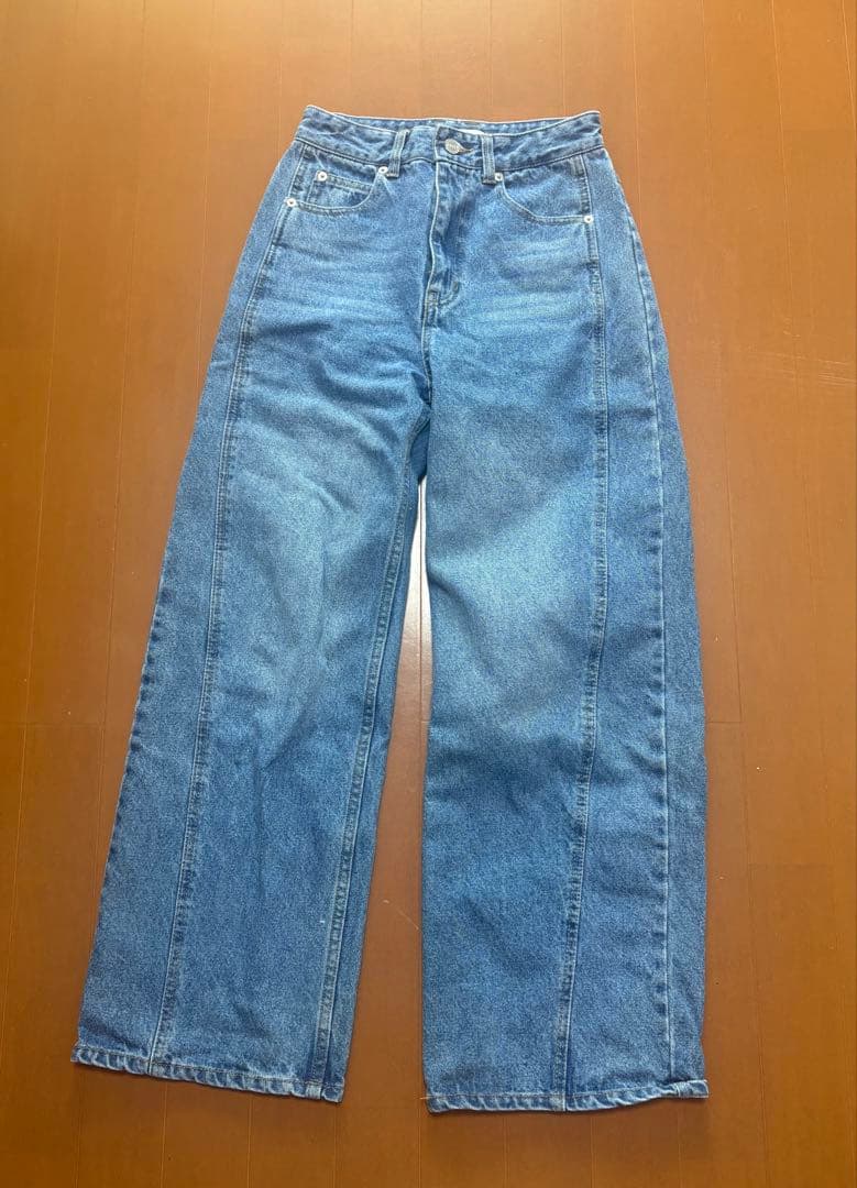 R 様 AMERI BACK THIGH SLIT DENIM