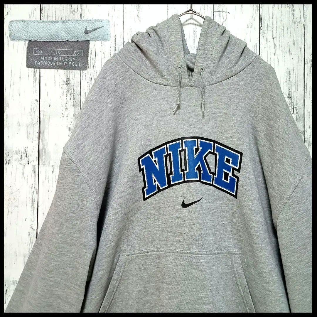 オールドナイキ★パーカー XL ヴィンテージ スウェット00S ハルキの古着