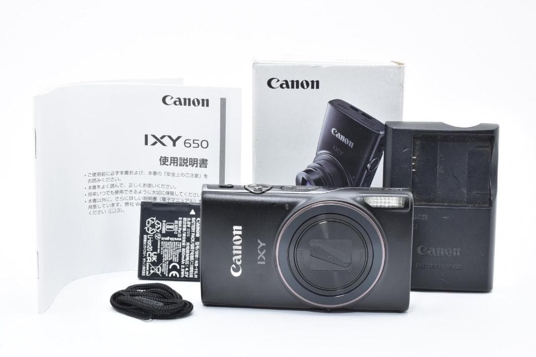 【極美品】キヤノン CANON IXY650 コンパクトデジタルカメラ