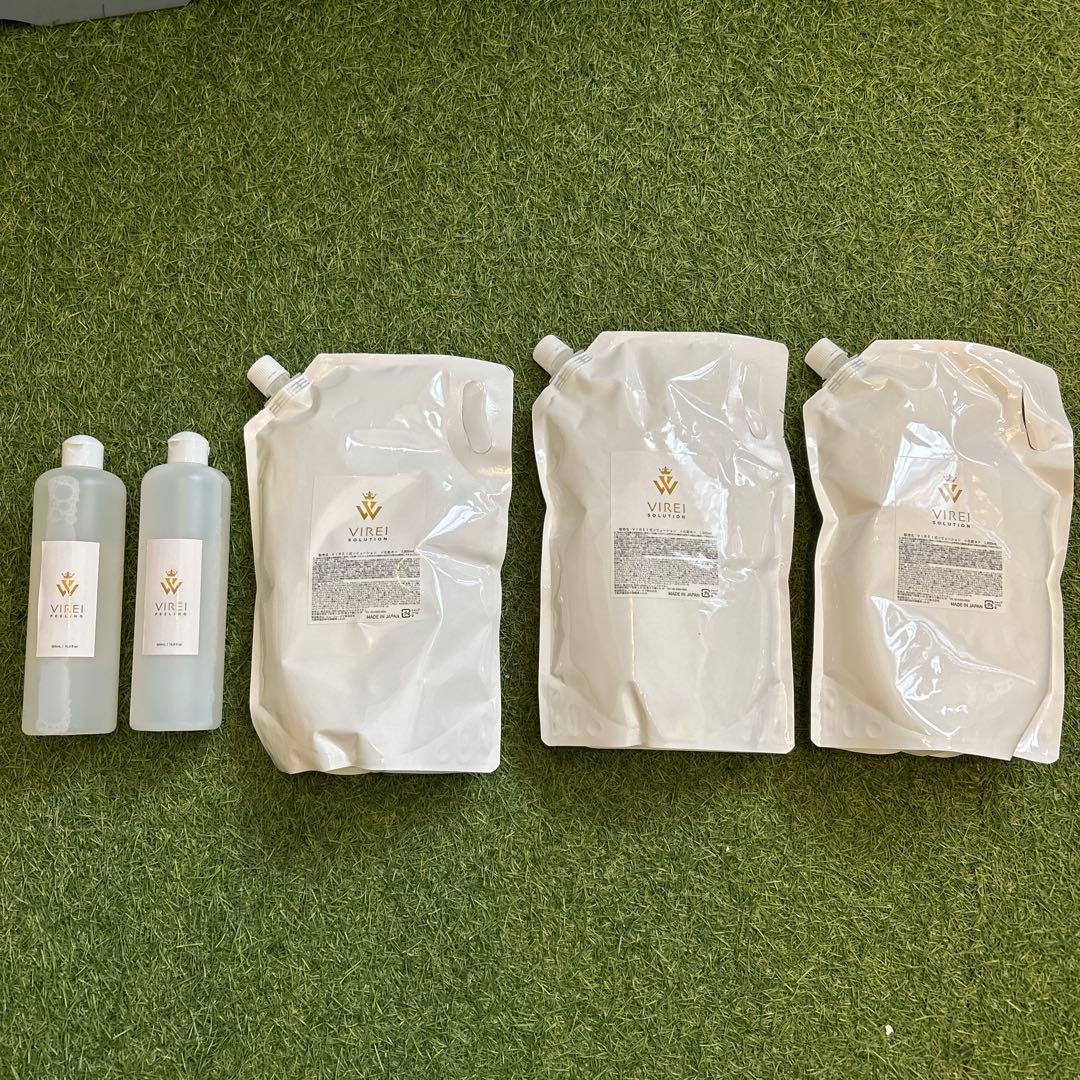 VIREI ハイドラソリューション3本 & ピーリング2本　★おまけ付★
