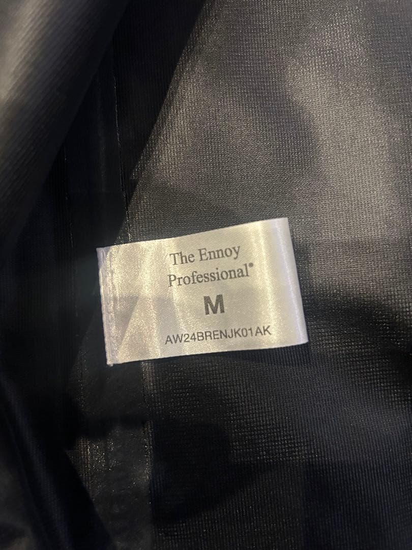 ENNOY 3Layer Shell Jacket Black M エンノイ