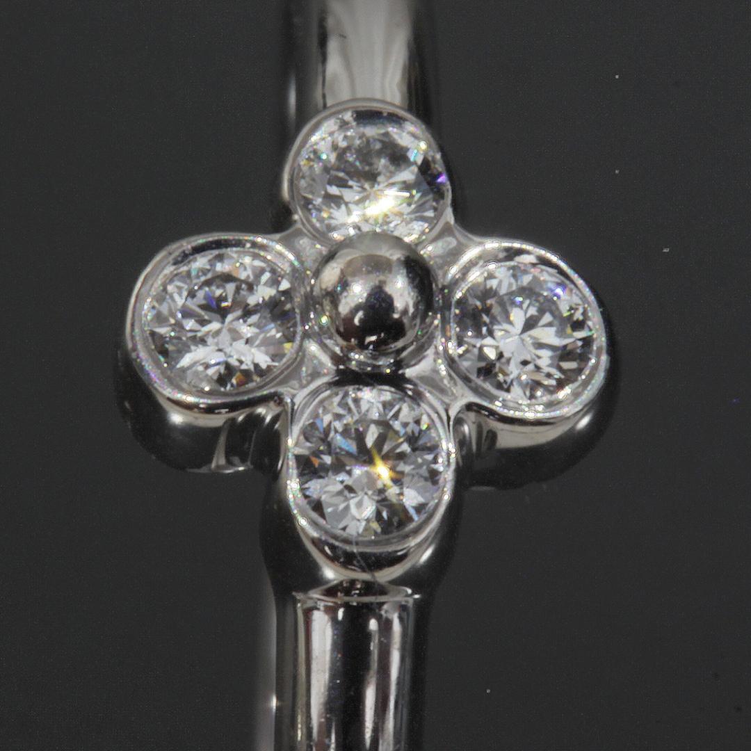 ティファニー フラワーレース ダイヤ リング 10号 pt950 新品仕上済