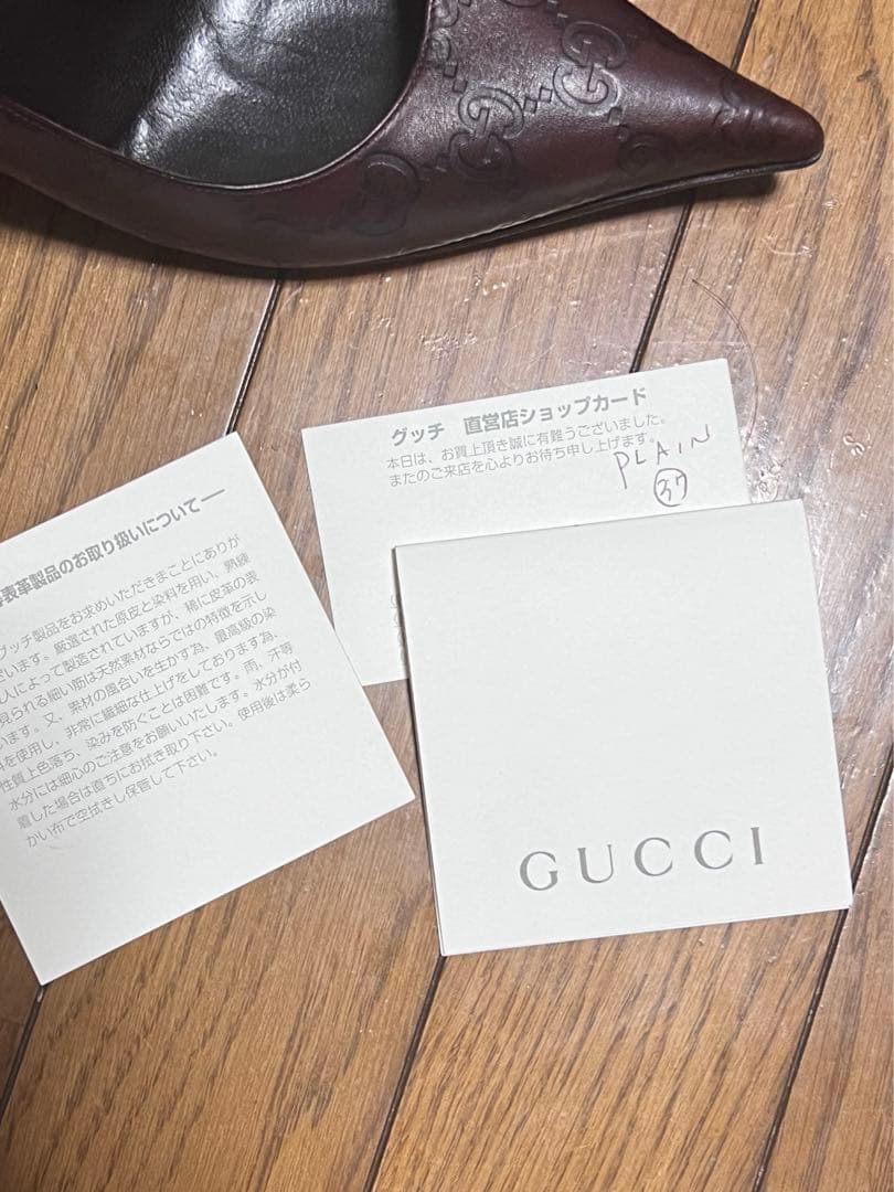 グッチ　GUCCI ハイヒール 37