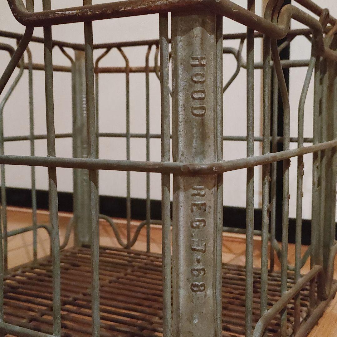 60's US ヴィンテージ ワイヤーバスケット インダストリアル