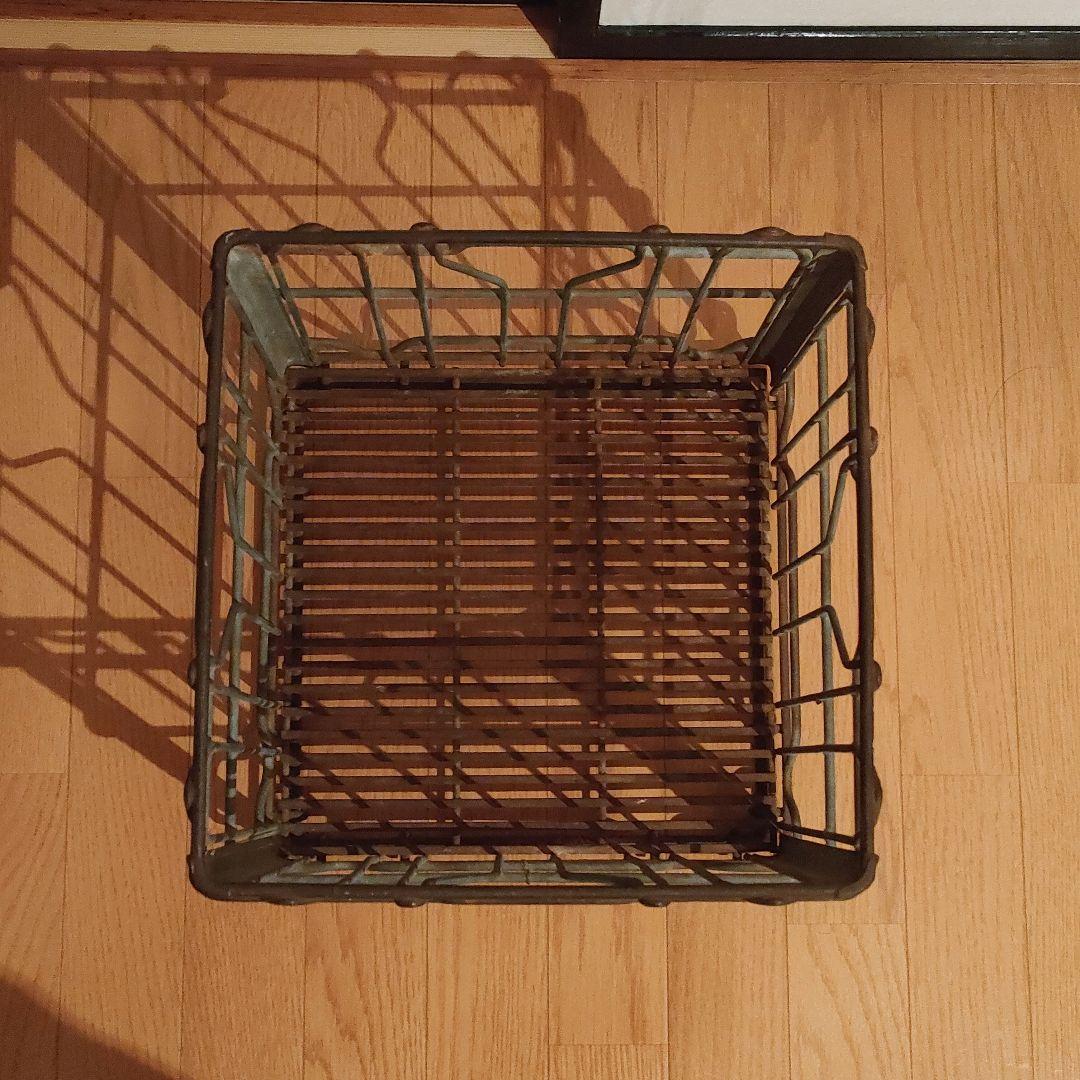 60's US ヴィンテージ ワイヤーバスケット インダストリアル
