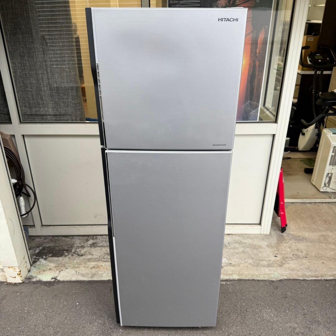 HITACHI 日立　R-23JA 2018年式 2ドア 大型冷蔵庫 230L