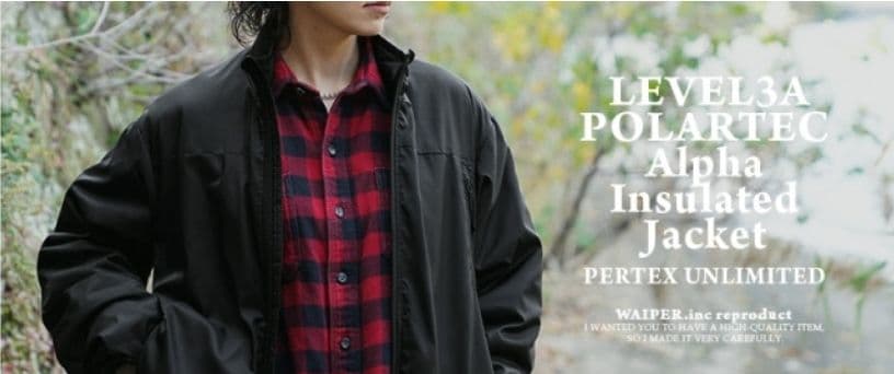 LEVEL3A POLARTEC Alpha™ インサレーテッドジャケット