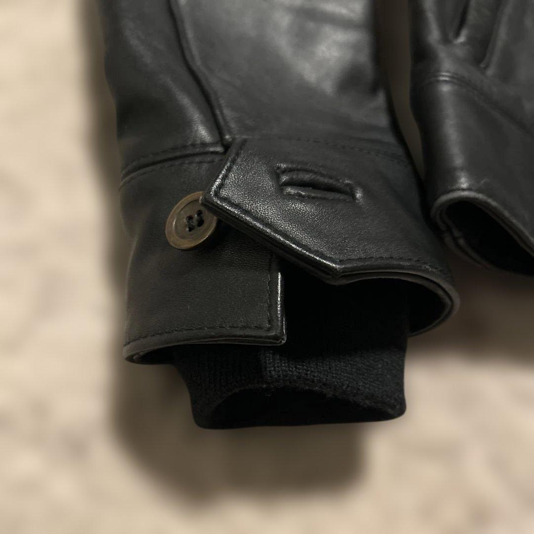 も*ち様 victim レザージャケット シングルライダースジャケット M