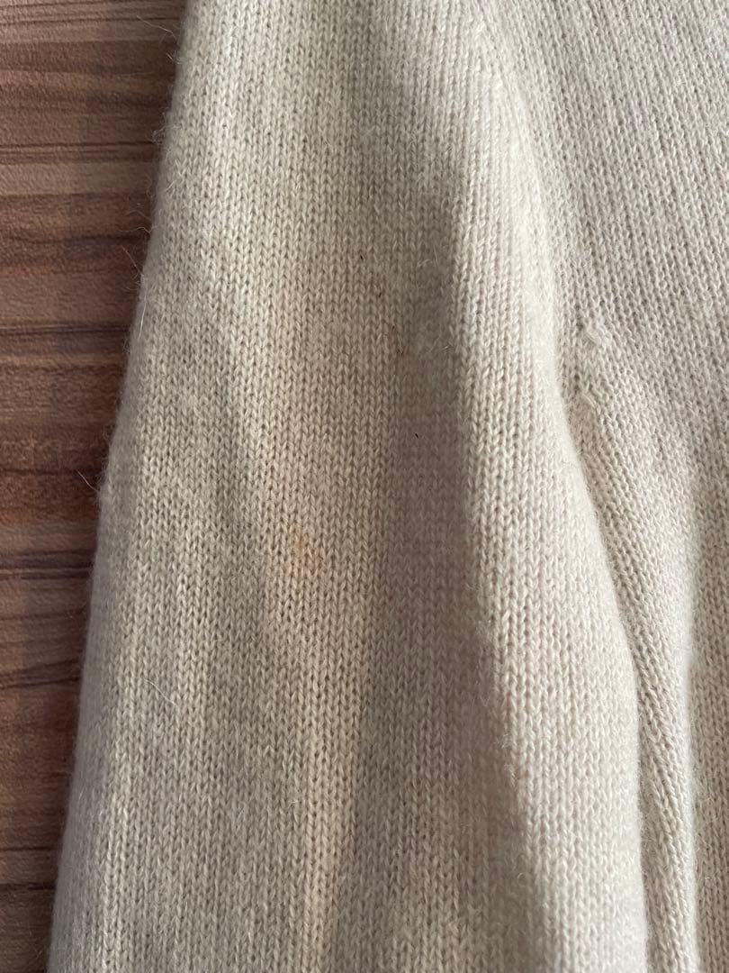 Peserico アイボリー タートルネックニット