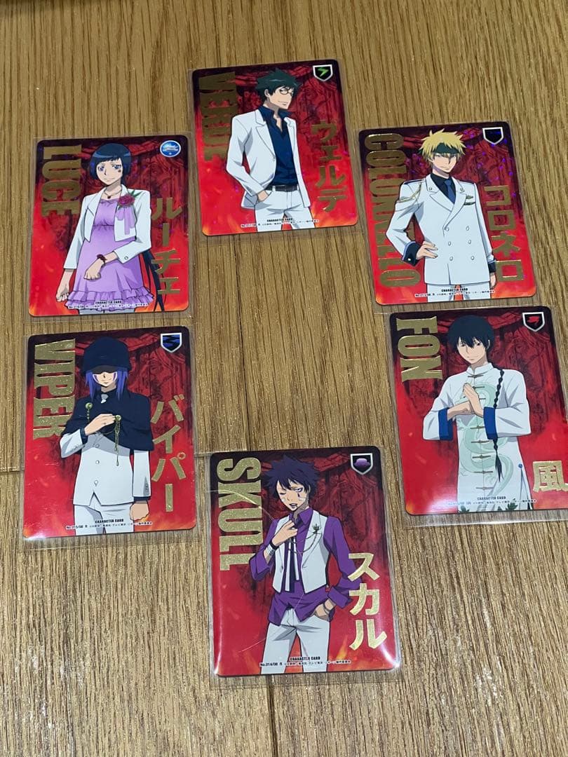 家庭教師ヒットマンREBORN! CCG アルコバレーノのセット