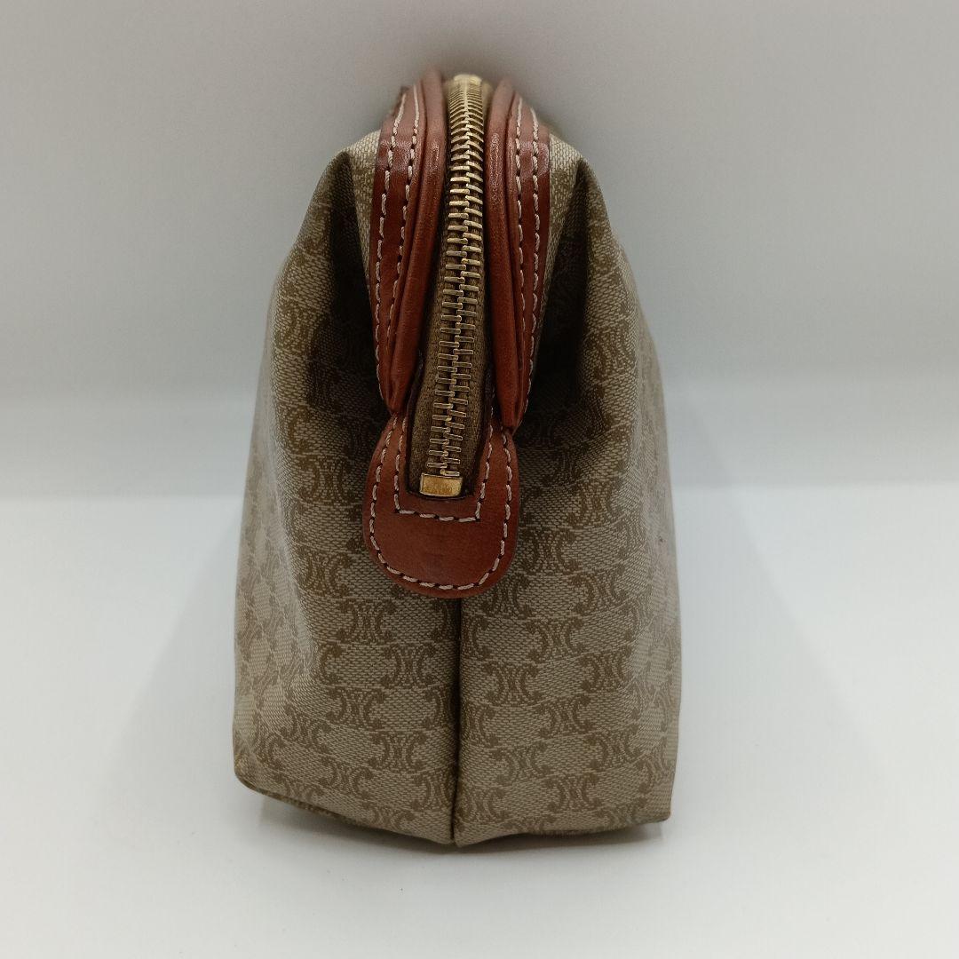 CELINE モノグラムポーチ　ブラウン 上214