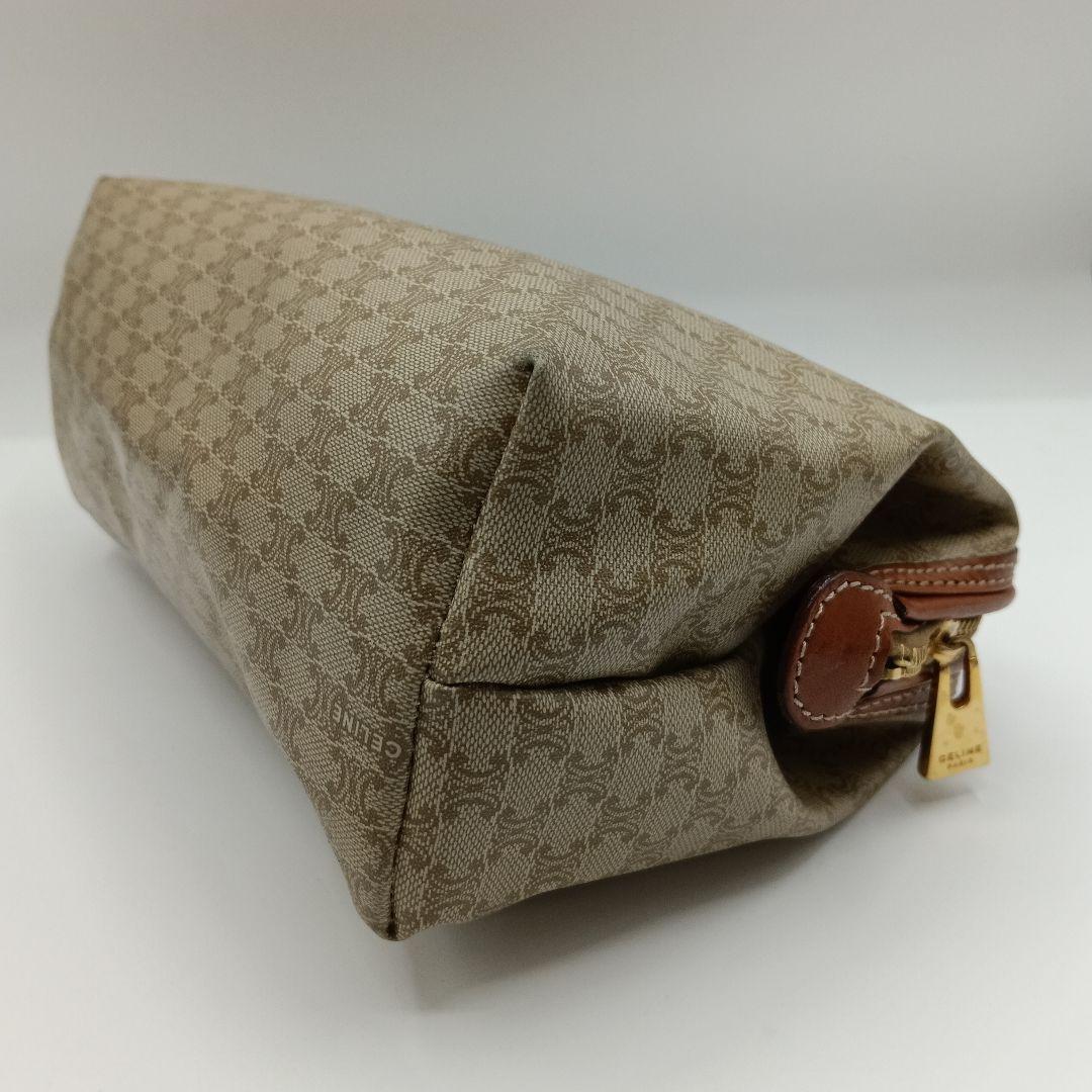 CELINE モノグラムポーチ　ブラウン 上214