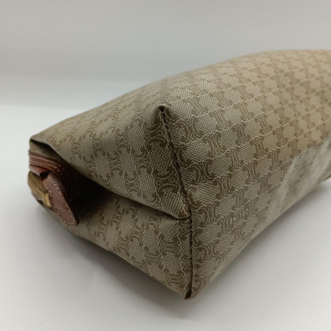 CELINE モノグラムポーチ　ブラウン 上214