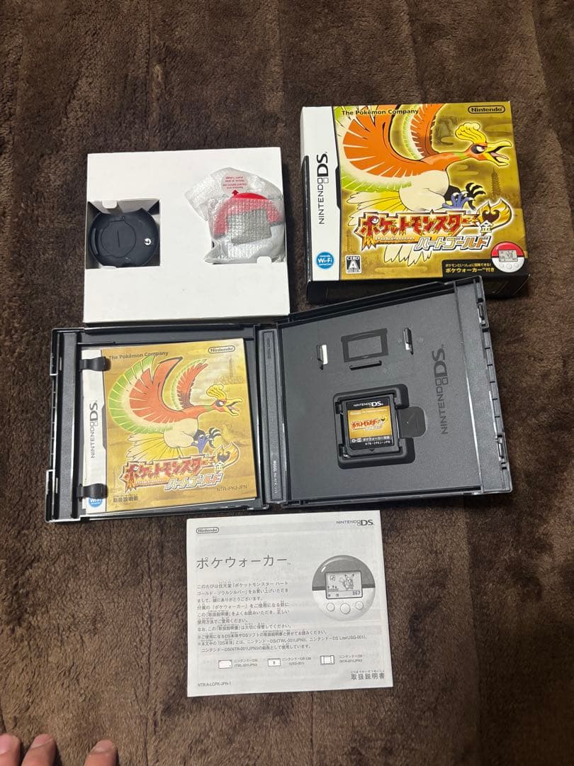 ポケットモンスター ハートゴールド 新品ポケウォーカー付き