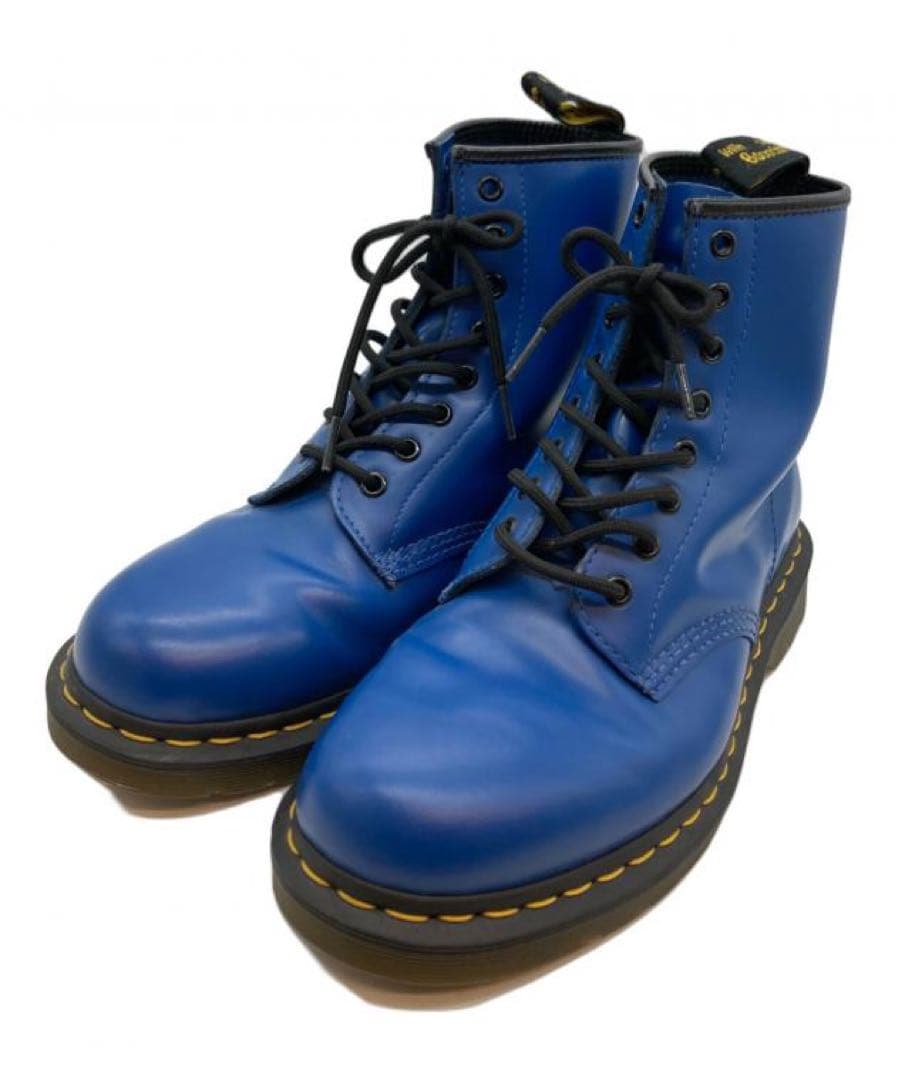 Dr. Martens 1460 8ホールブーツ ブルー レザー
