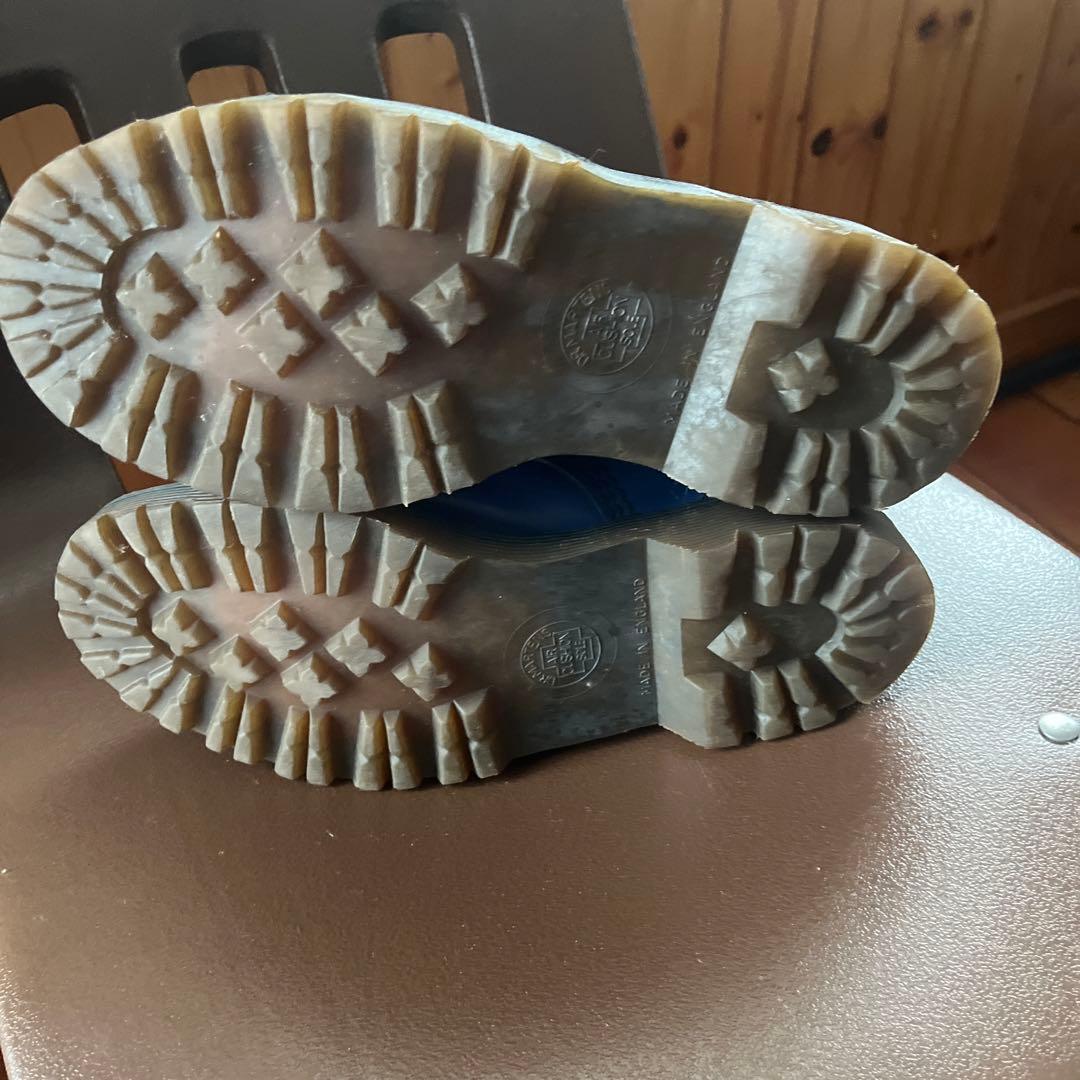 Dr. Martens 1460 8ホールブーツ ブルー レザー