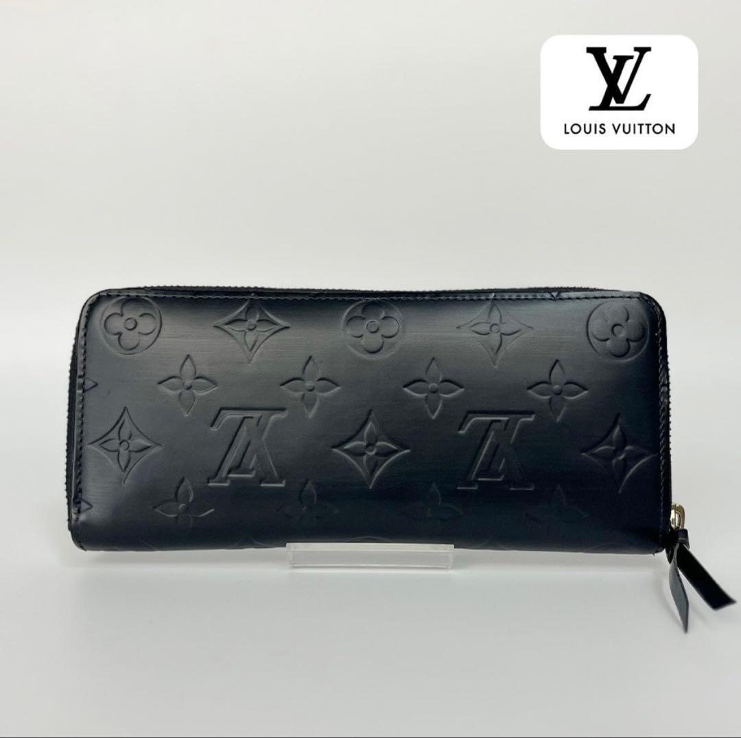 超極美品 LOUIS VUITTON ヴェルニ ポルトフォイユ クレマンス長財布