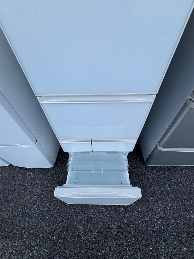 東芝 TOSHIBA 冷蔵庫 GR-K41GXV(ZW) 410L 2017年製