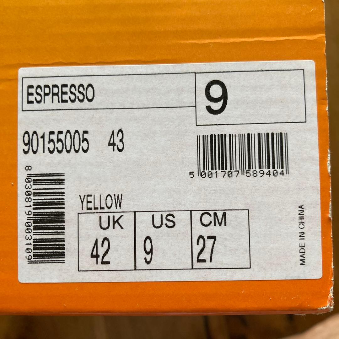 ノースウェーブ　エスプレッソ　 イエロー US 9