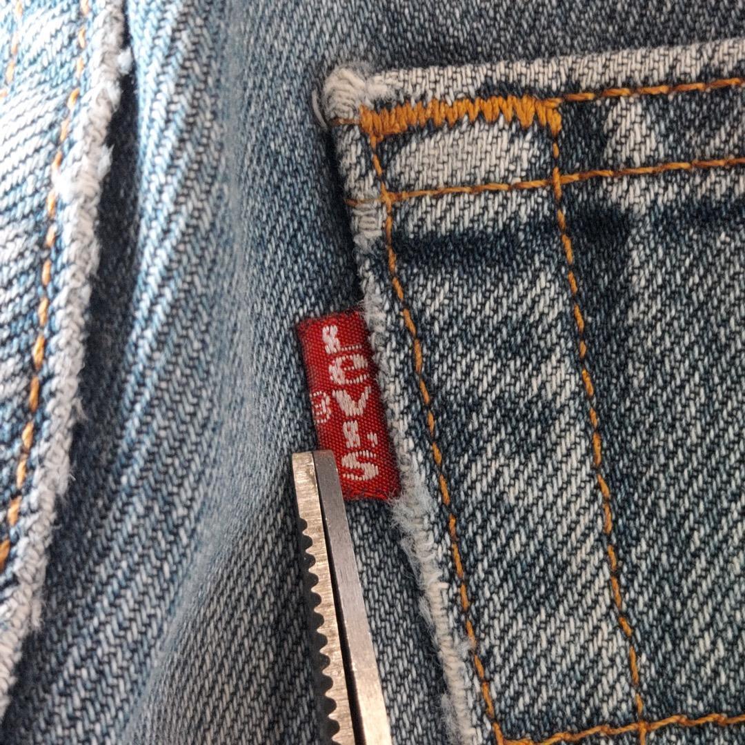 リーバイス501 Levis W31 青 90s USA製 古着 15796