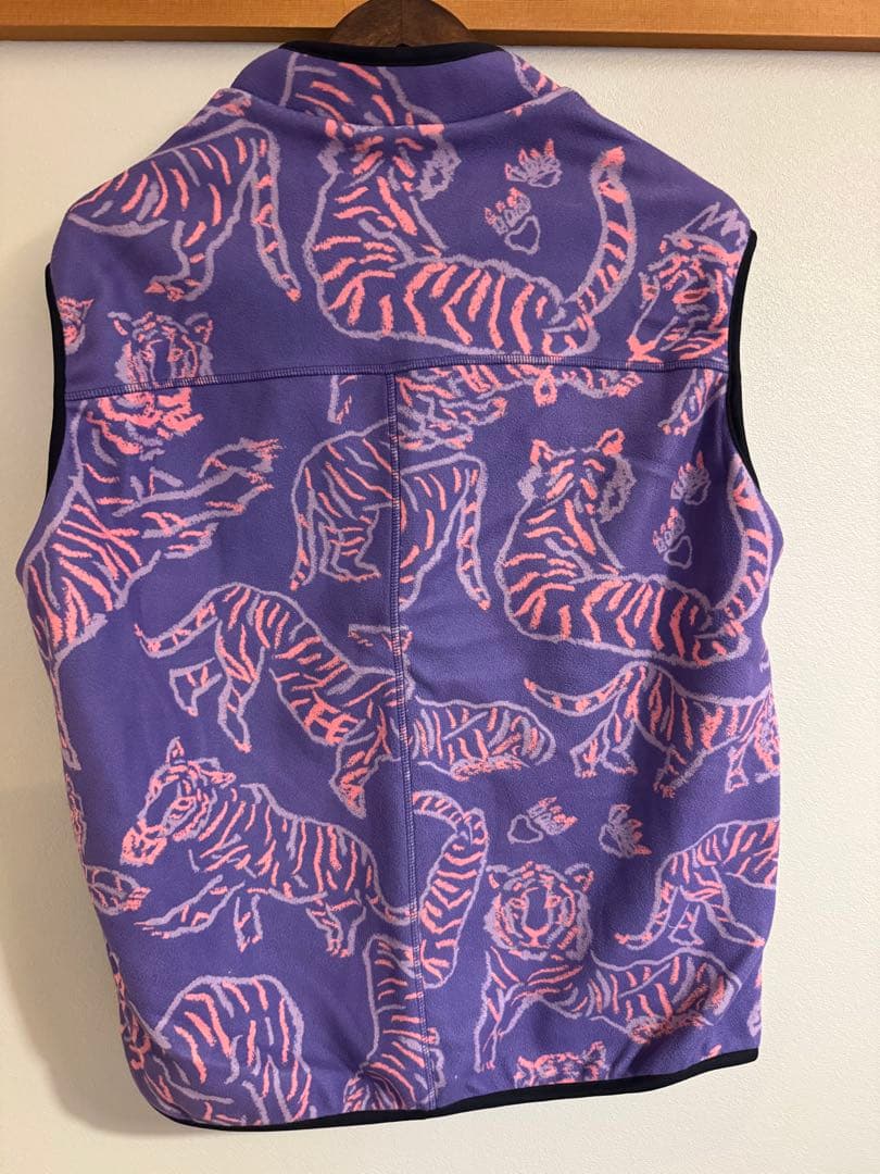 THE UNION トラ　フリースベスト　L