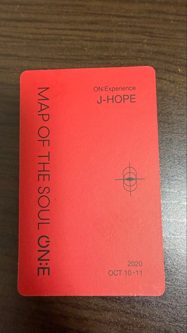 BTS MAP OF THE SOUL ON:E トレカ