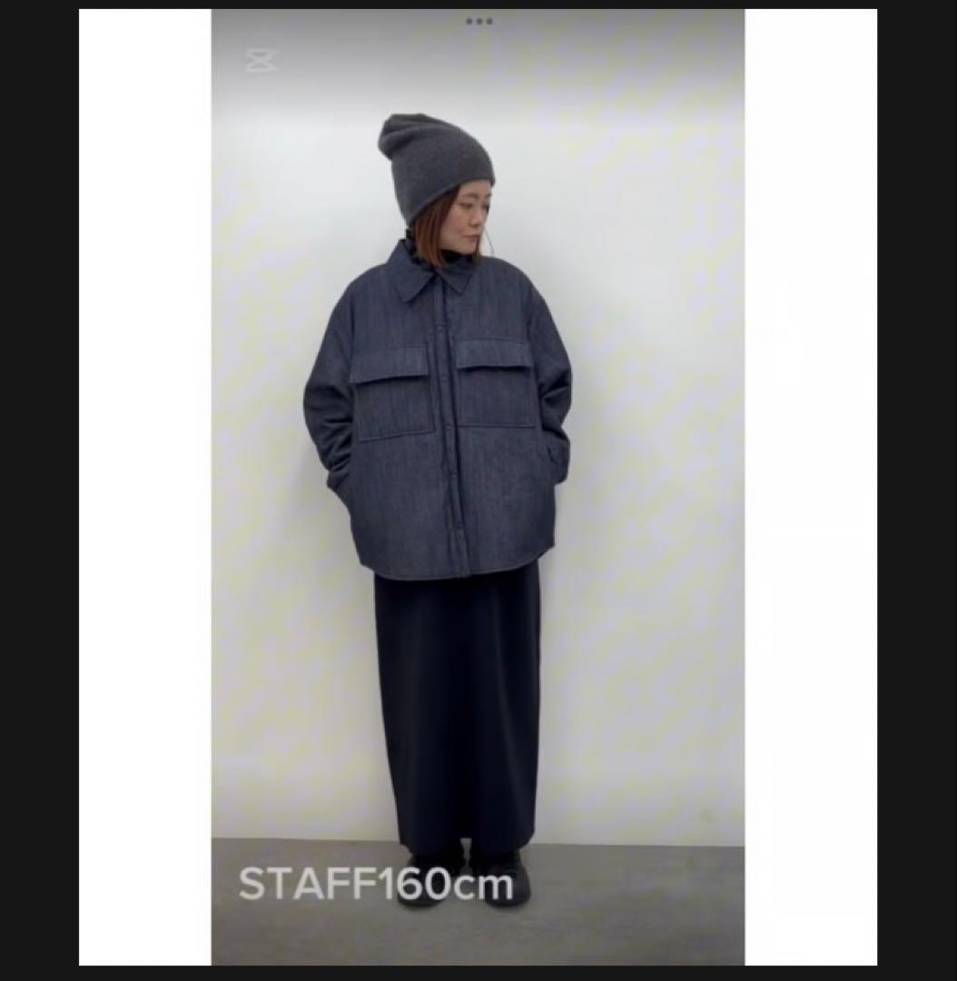 新品タグ付きCLOCHE/クロッシェ　中綿デニムジャケット　アウター