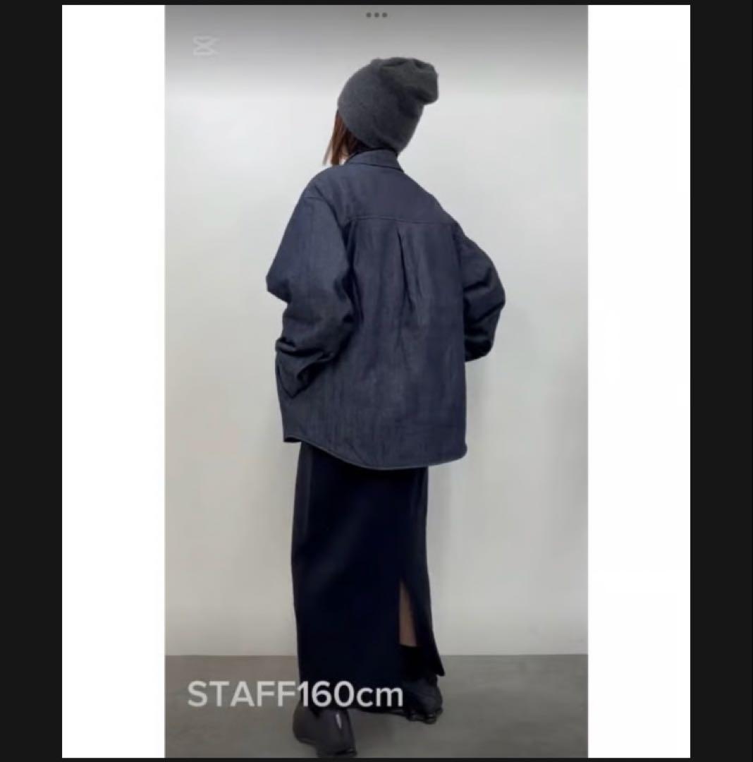 新品タグ付きCLOCHE/クロッシェ　中綿デニムジャケット　アウター