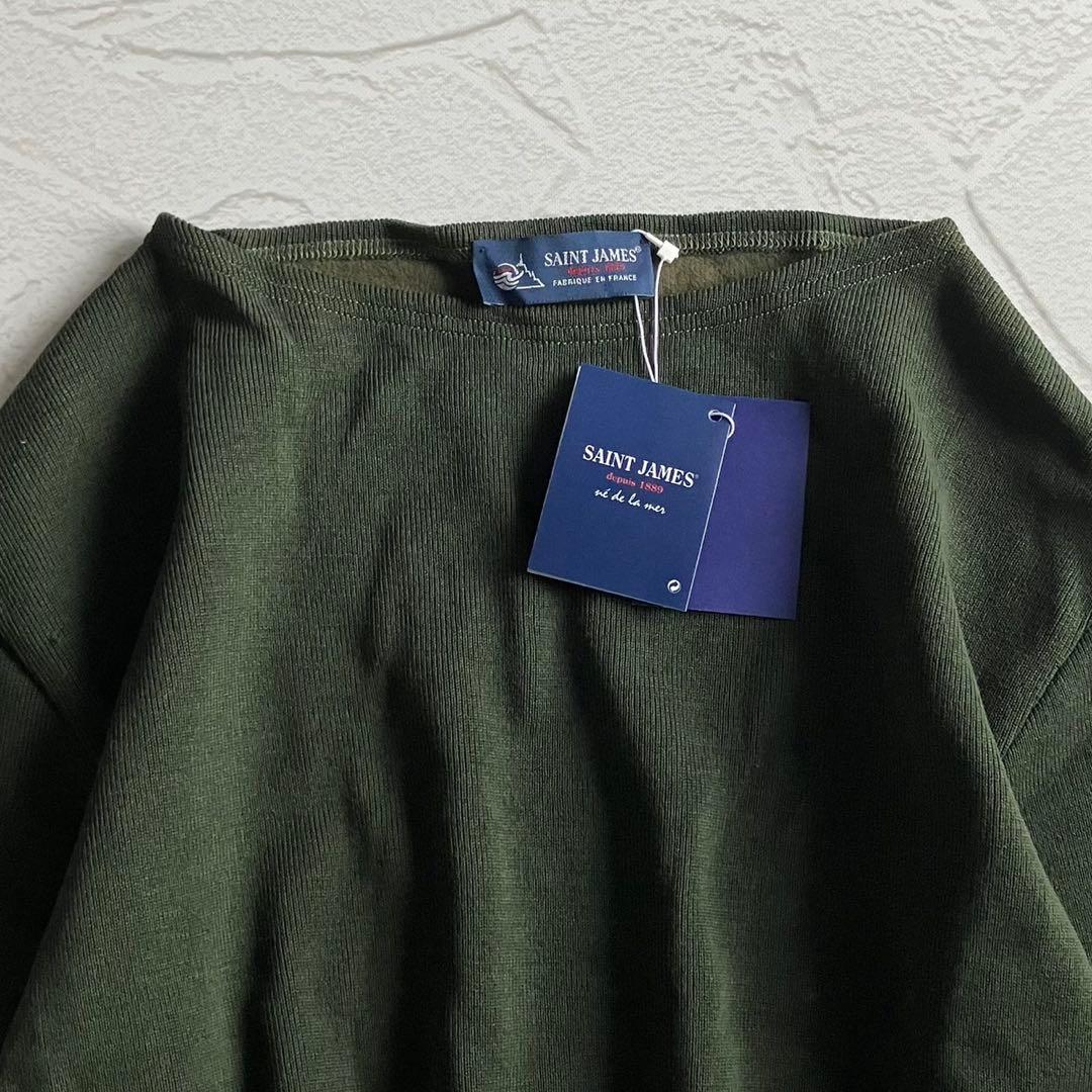 【新品未使用】セントジェームス ダブルフェイスセーター ウール コットン T4