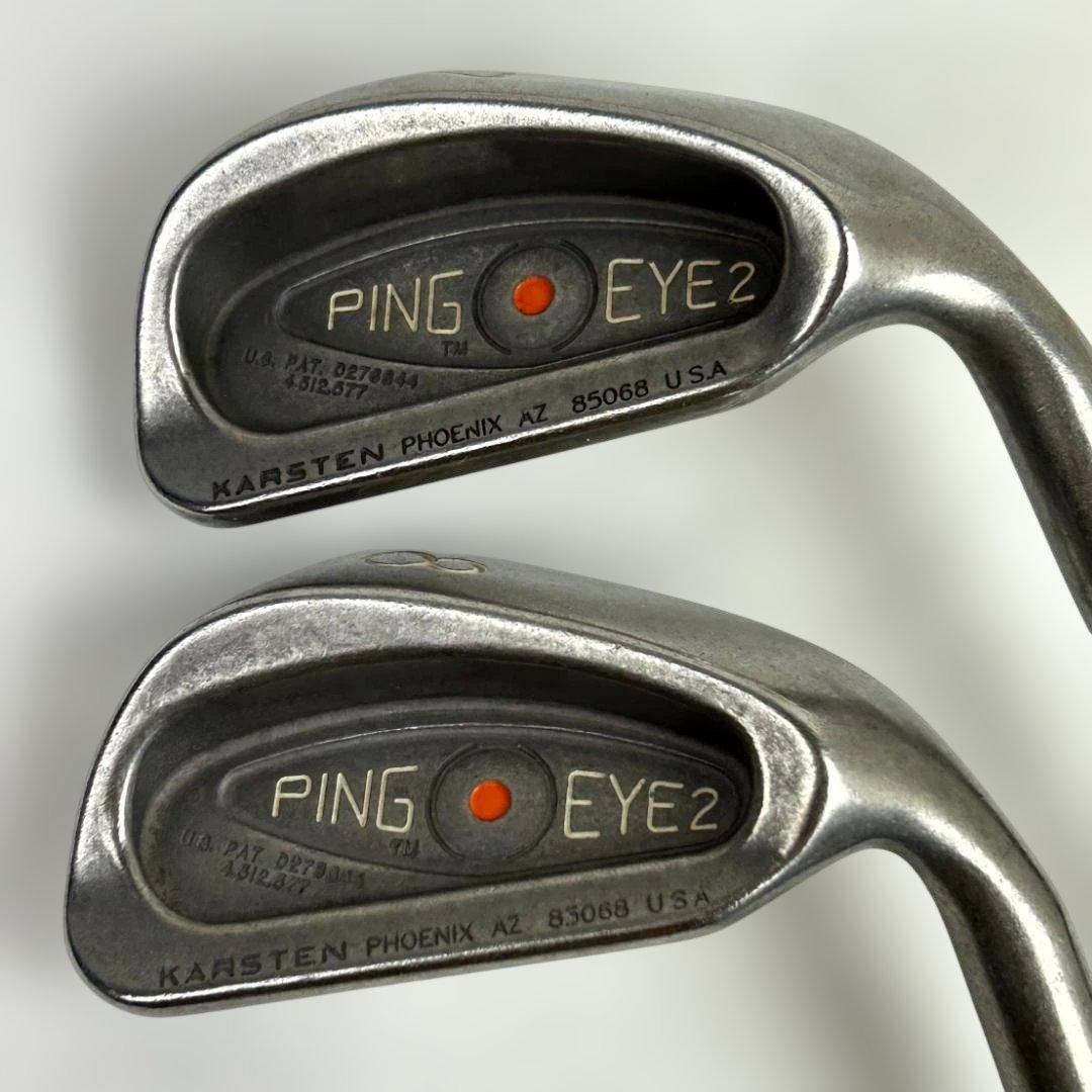 PING EYE2 オレンジドット3-9.w.s アイアン　9本セット