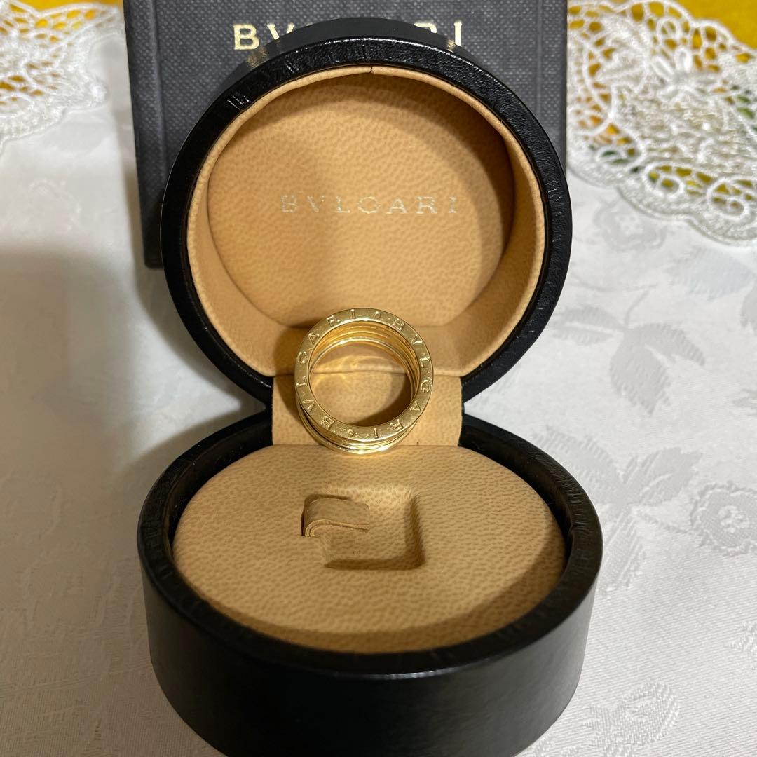 ブルガリ　BVLGARI ZEROワン　ゴールドリング 約13号 k18