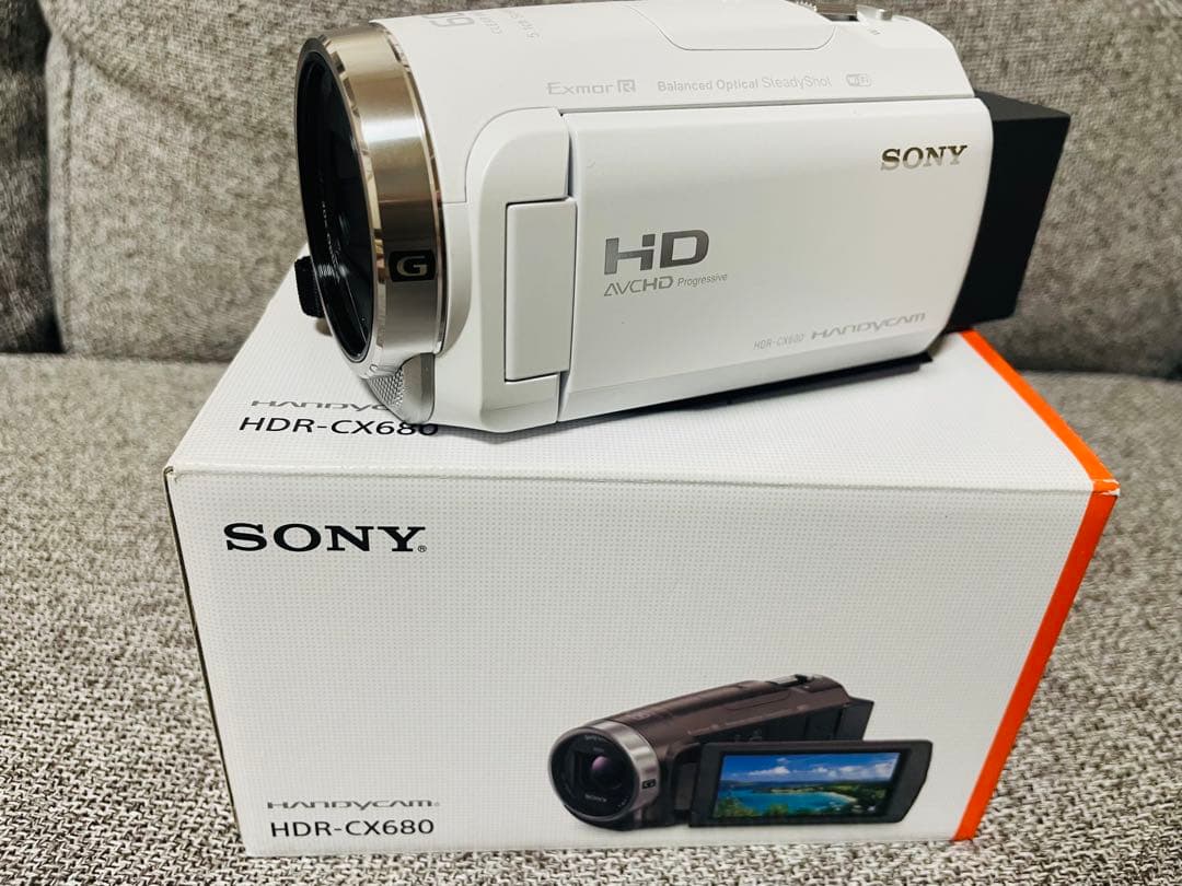 【新品未使用】　SONY ビデオカメラ　HDR-CX680