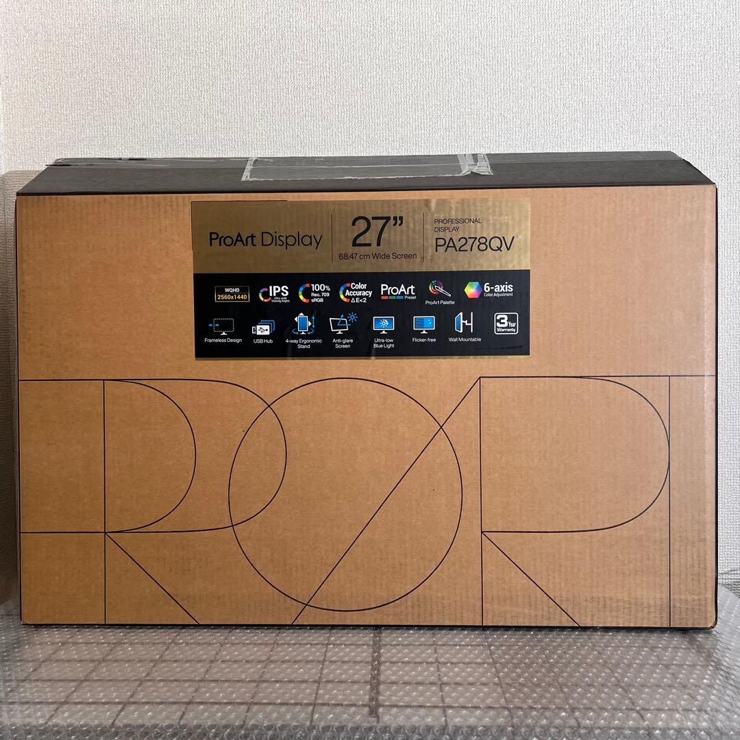 ディスプレイ・モニター本体 ASUS ProArt PA278QV