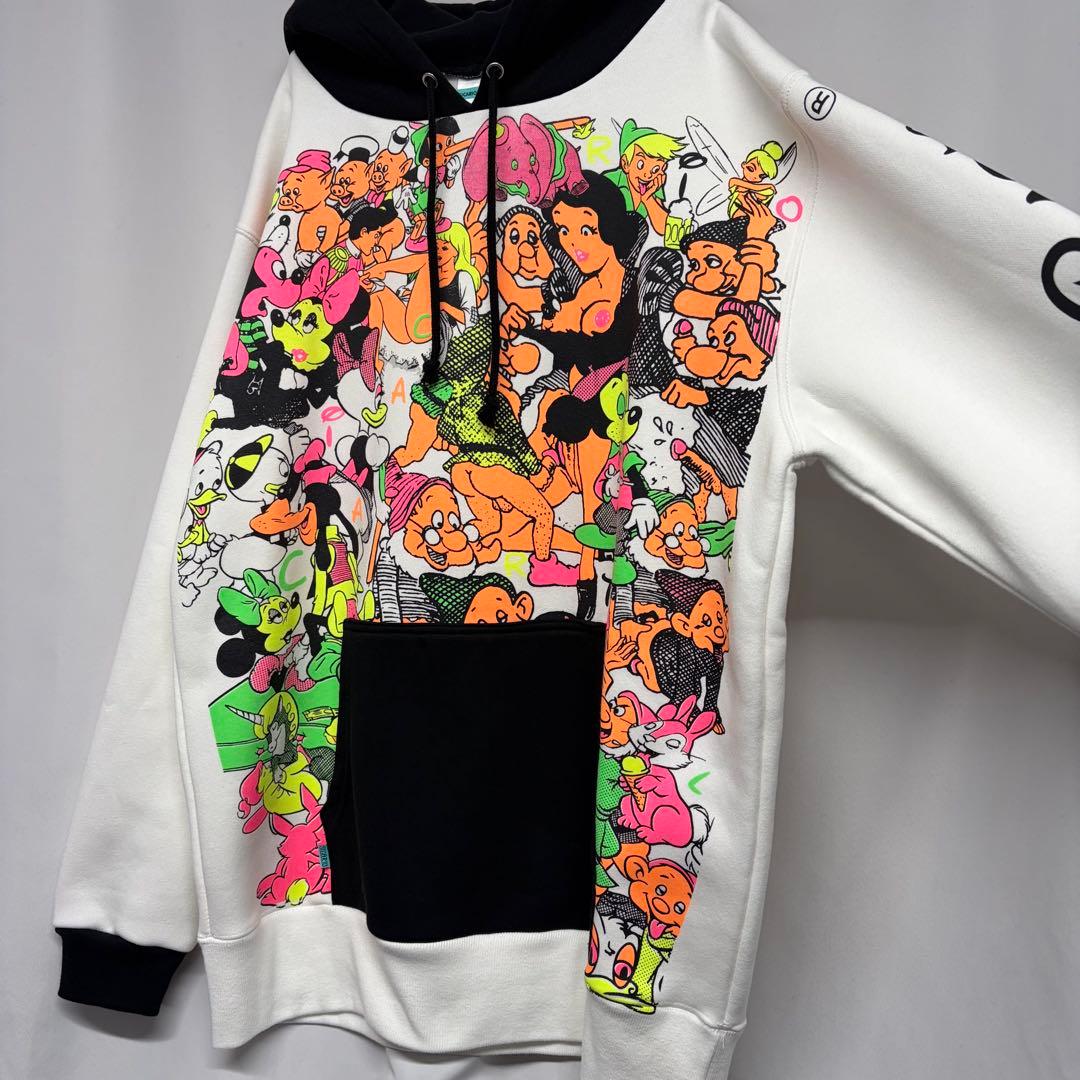 SICARIO CARTEL シカリオカルテル 総柄パーカー 袖プリパーカー