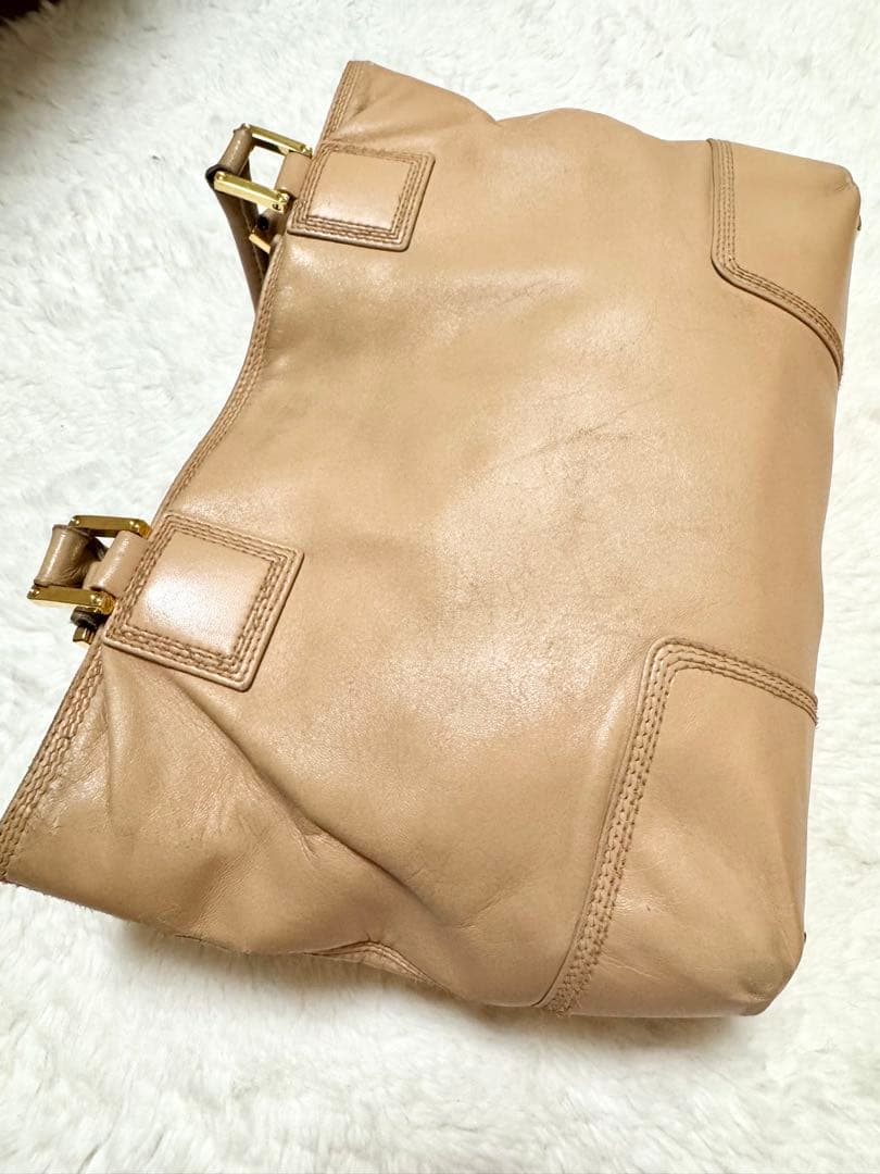 LOEWE ロエベ 希少 フスタ アナグラム　南京錠 鍵付 ハンドバッグ