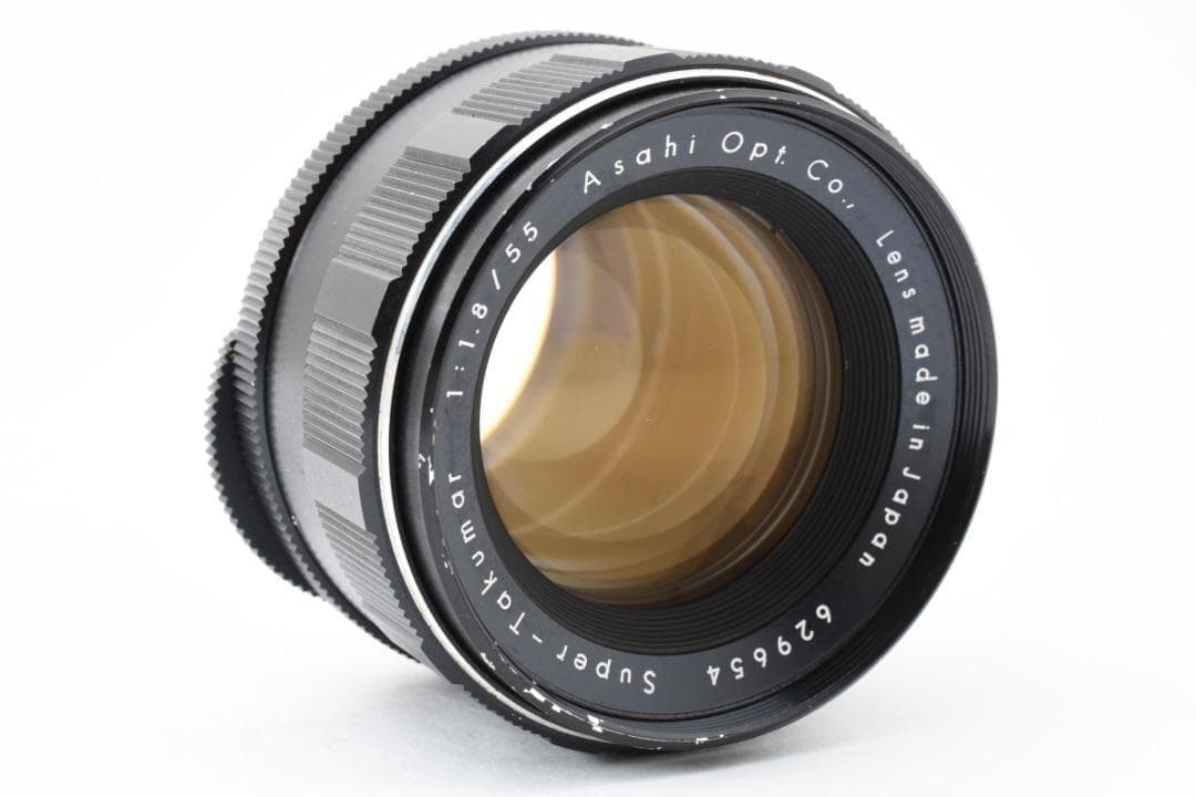 ◎初期型◎ Super Takumar 55mm F1.8 フード付 F0195