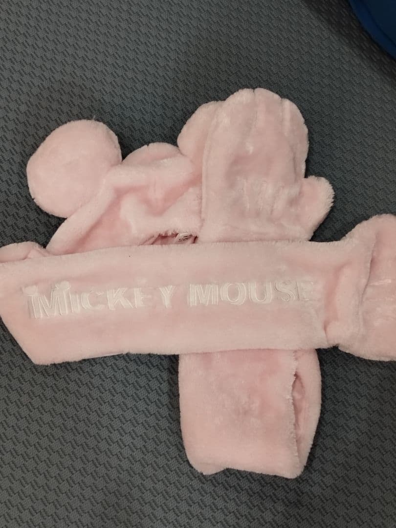 ディズニー マフラーキャップ ファンキャップ ピンク