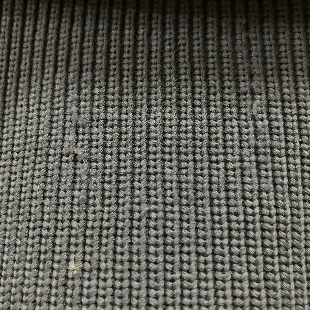 【本日セール】MAISON KITSUNÉ ネイビー ジップアップニット XS