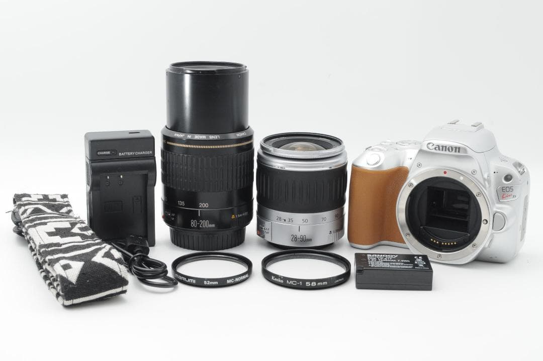 ☆新品クラス⑥☆大SALE☆ Canon EOS Kiss x9 ダブルレンズ
