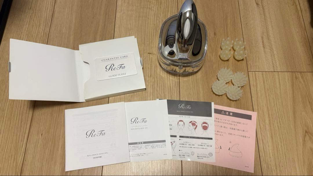 リファグレイス 防水 頭皮ヘッドスパ ブラシ Refa マッサージ スカルプ