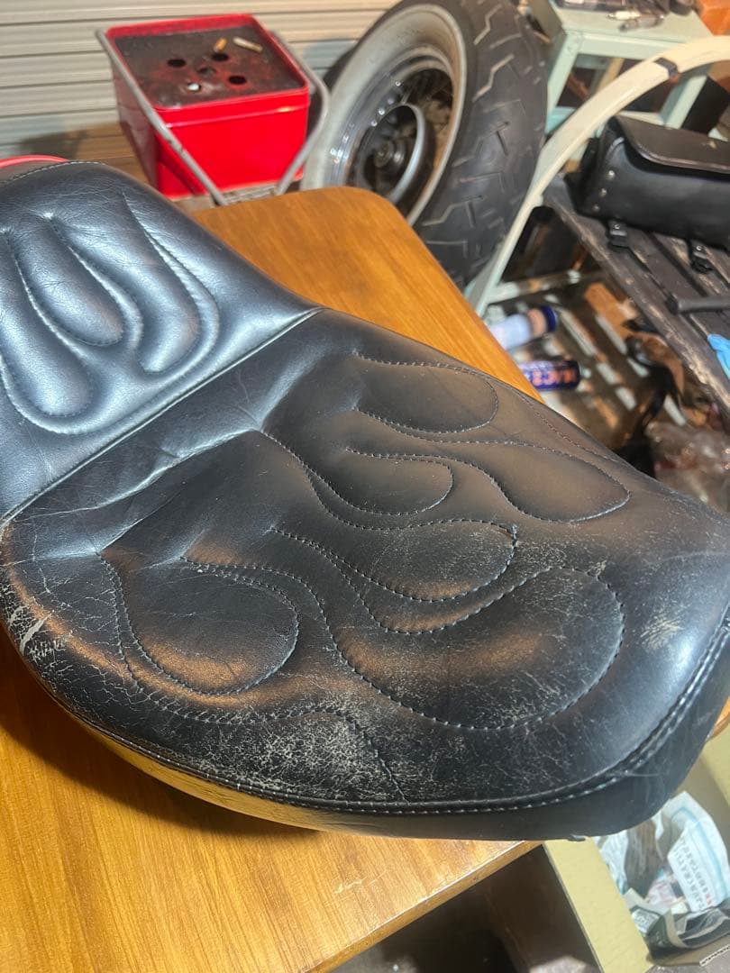 ハーレー ショベルヘッド corbin コルビン シート ガンファイター