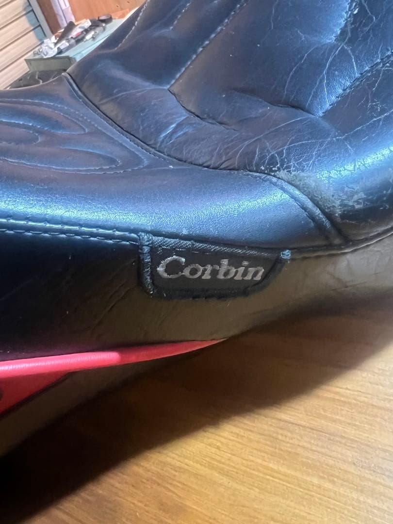 ハーレー ショベルヘッド corbin コルビン シート ガンファイター