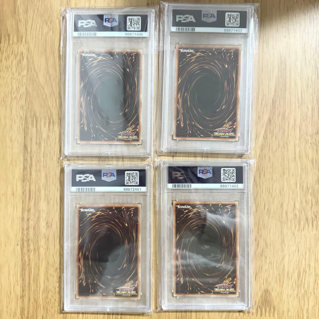 PSA10 遊戯王 ラッシュデュエル　ブラック マジシャンガール　レッドアイズ