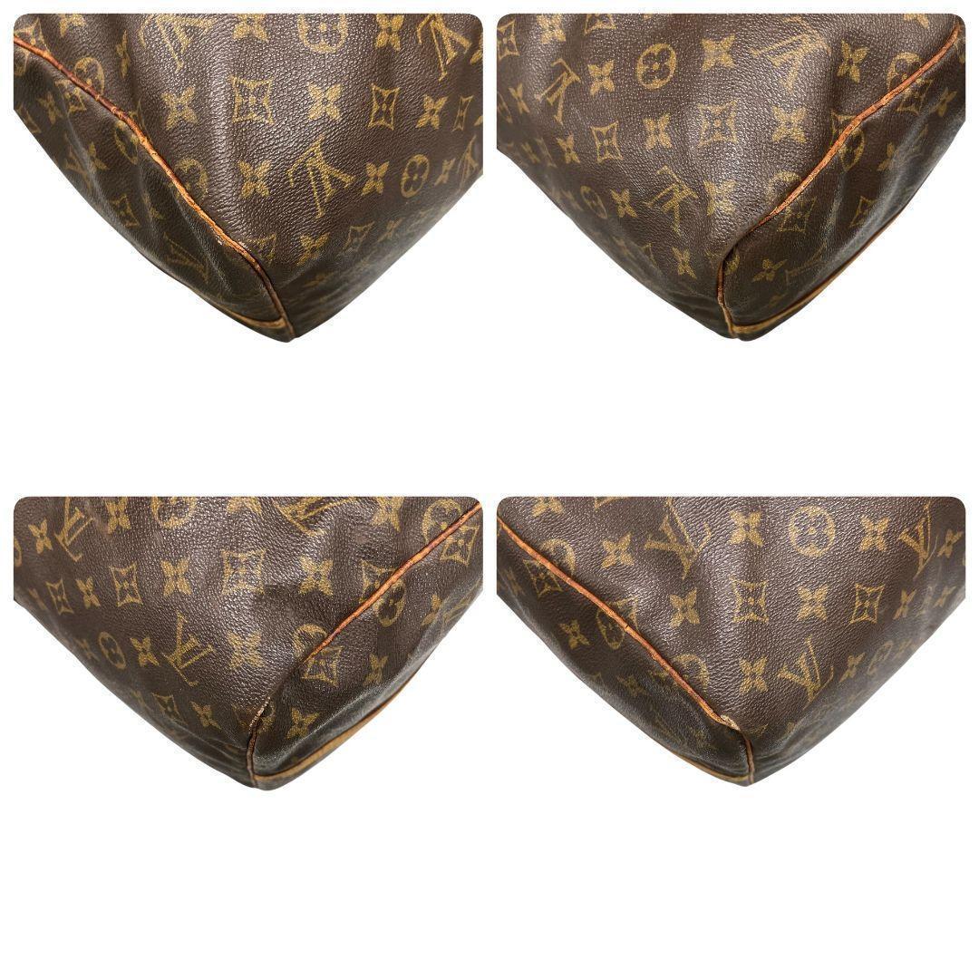 【鑑定済】キーポル55　ルイヴィトン　モノグラム　ボストンバッグ　ブラウン　旅行