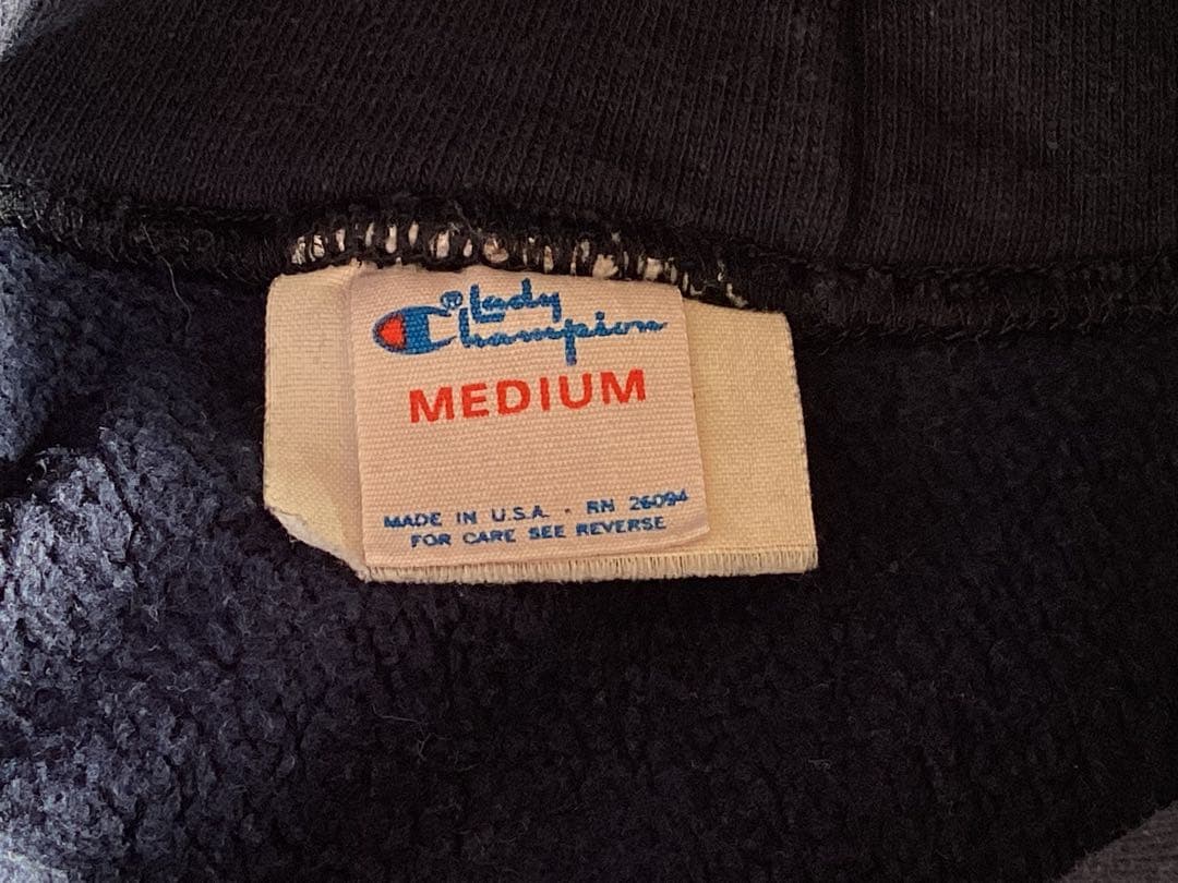 80s チャンピオン リバースウィーブ スウェット トリコ 単色 無地 目なし