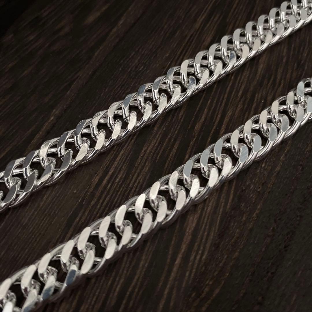 メキシカンジュエリー シルバー925 喜平チェーン ネックレス 60cm